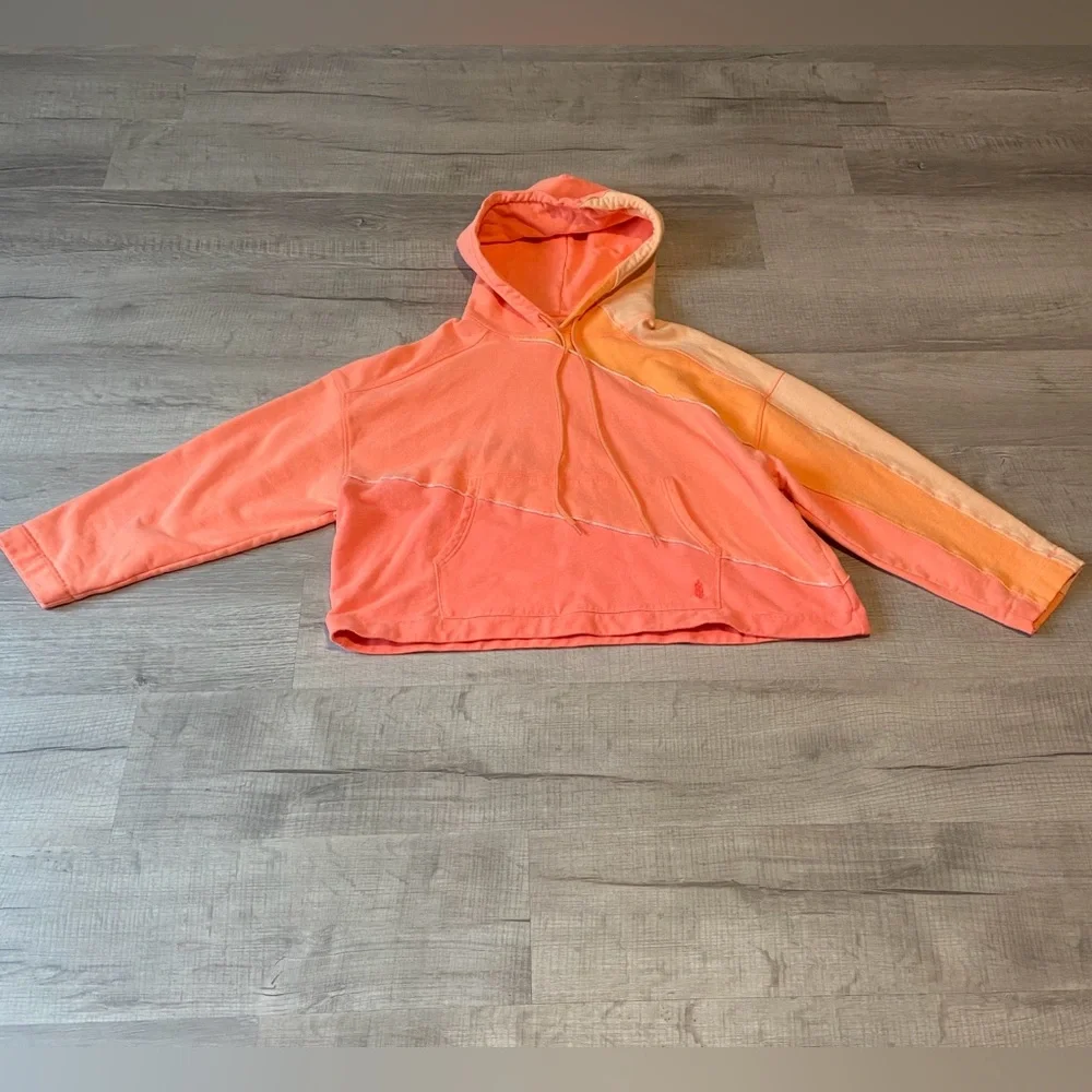Free People Movement
Colorblock Hoodie in Coral and Peach - Picture 1 of 9
